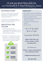 PLAN DE REAPERTURA DE ACTIVIDADES Y PROTOCOLOS IMSS