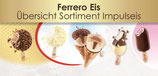 Ferrero Eis, verschiedene Sorten
