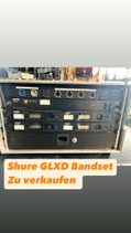 Shure GLXD 4er Set