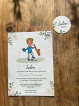 Invitación comunión Julen