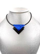 Pendentif en verre dichroïque modèle Trianon