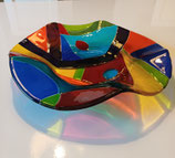 Centre de table multicolore