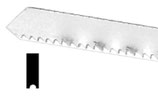 A31   "Alles Fresser" Stichsägeblätter grob(2 Stück) für jedes Material extra lang 131 mm
