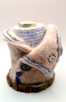 Bougeoir à manteau (thème rayures