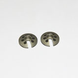 Coupelles d'amortisseurs avant alu (x2)