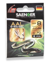 Saenger Aal B-153  70cm   8pcs.