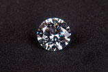 Diamant (Natur) 0,05 ct., rund, Color: River D, Cut: Brillant, Clarity: IF