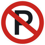 Pictogram Verboden Te Parkeren