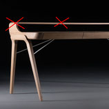 ARTISAN Schreibtisch Picard ohne Ablageboard