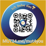 QR-Code-Aufkleber mit deiner Spendenpaketnummer (meine ist 1760006963)