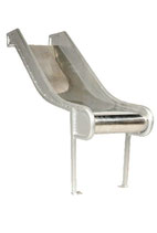 Mini-Metall-Rutsche 60 cm Podesthöhe