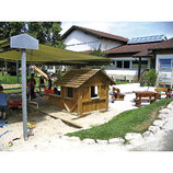 Spielhaus mit Boden Kiefer oder Robinie