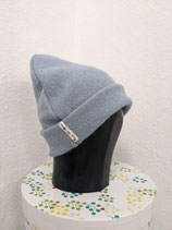 Wintermütze aus Wollwalk mit Rollrand Unisex