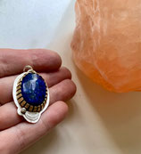 Silberkette mit Lapislazuli