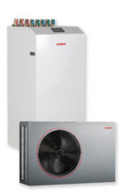 Hansa Airtena Wärmepumpen mit umweltfreundlichem Kältemittel R290 Paket Monoblock-Serie 6 KW
