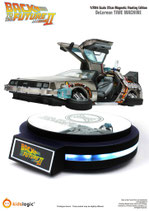 Kids Logic 1/20 Magnetic Floating DeLorean Time Machine Back To The Future Part II