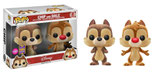 Funko Disney POP Figure CHIP & DALE FLOCKED SDCC 2017 Summer Exclusive 9 cm