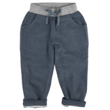 pantalon velours doublé gris bleu, Pigeon Organics for kids