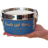 boîte à lunch étanche ronde inox, EcoLunchbox - 700 ml