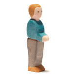 personnage père - bleu/gris, ostheimer