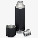 thermos 1L inox noir - bouchon verseur, Kleen Kantean