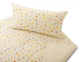 Housse de couette bulles 135x200 et taie d'oreiller 40x60, Cotonea