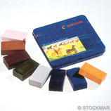 blocs à colorier assortiments de 8 couleurs complémentaires, Stockmar