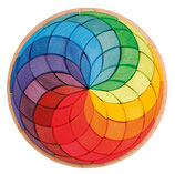 grand mandala spirale colorée, Grimm's