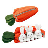 carotte et 3 minis lapins, Barefoot