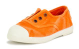 tennis coton bio mandarine délavé, Natural World