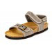 Sandales coton gris clair, Natural World