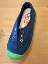 tennis coton bio marine semelle verte, Cienta