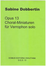 S. Dobbertin: Choralminiaturen I Op. 13