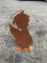 Engel Mädchen aus Metall, Rost