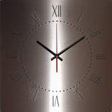 Wanduhr Edelstahl Pur / Wall clock stainless steel pure