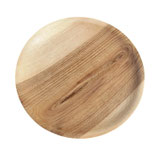 Walnuss Holzschale rund