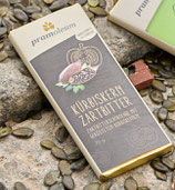 Pramoleum Zartbitter-Schokolade mit gerösteten Kürbiskernen