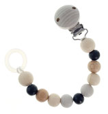 Speenketting Hess (naturel/zwart)