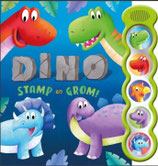 Dino Stamp en Grom 5 geluidenboek