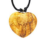 Collier coeur Palo Santo