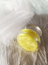 Bague 20 mm Plume Jaune