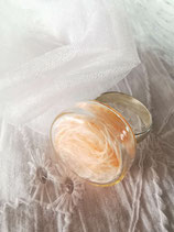 Bague 20 mm Plume orange