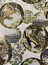 Furoshiki aigle mont fuji blanc
