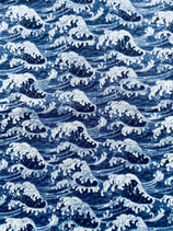 Furoshiki Vague bleu
