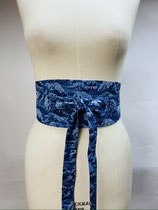 Ceinture Vague bleue