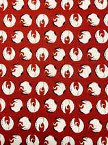 Ceinture Obi Grue rouge