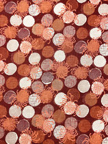 Furoshiki chrysanthème orange