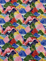 Furoshiki montagne rose