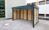 Gr. 2+ - 507.300 Personenunterstand VARIO-PROTECT + Wände