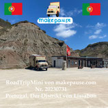 Portugal, der Distrikt Lissabon. Ein RoadTripMini von makepause.com Nr. 20230731